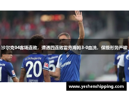 沙尔克04客场连败，遭遇四连败霍芬海姆3-0血洗，保级形势严峻